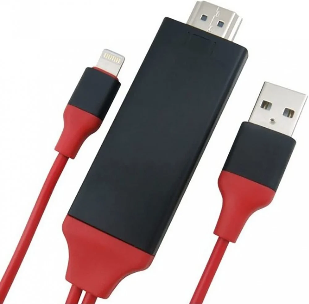 سلك HD للايفون والايباد