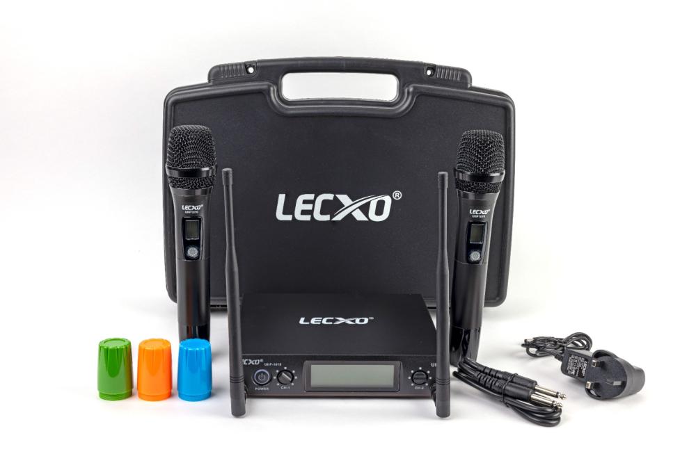 2 لاقط يدوي لاسلكي ليكسو مدى 100 متر