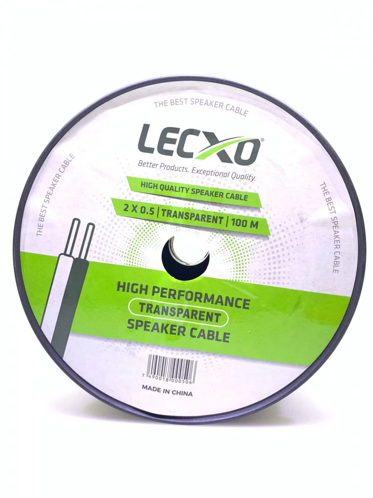 سلك سماعة شفاف 0.50 مل -100 متر