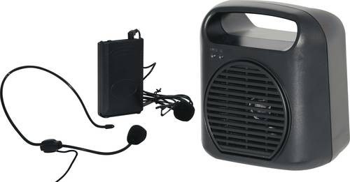 سماعه متنقلة صغيرة مع ميكروفون رأس لاسلكي - BTC