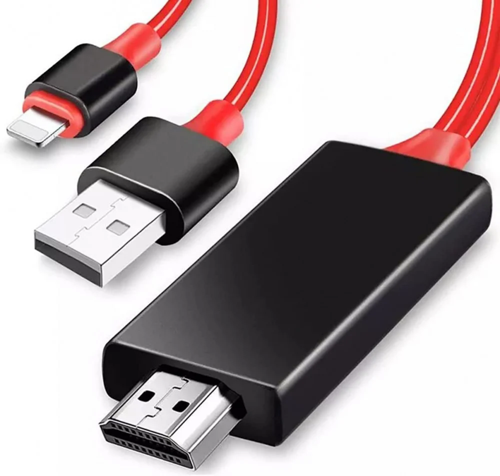 سلك HD للايفون والايباد