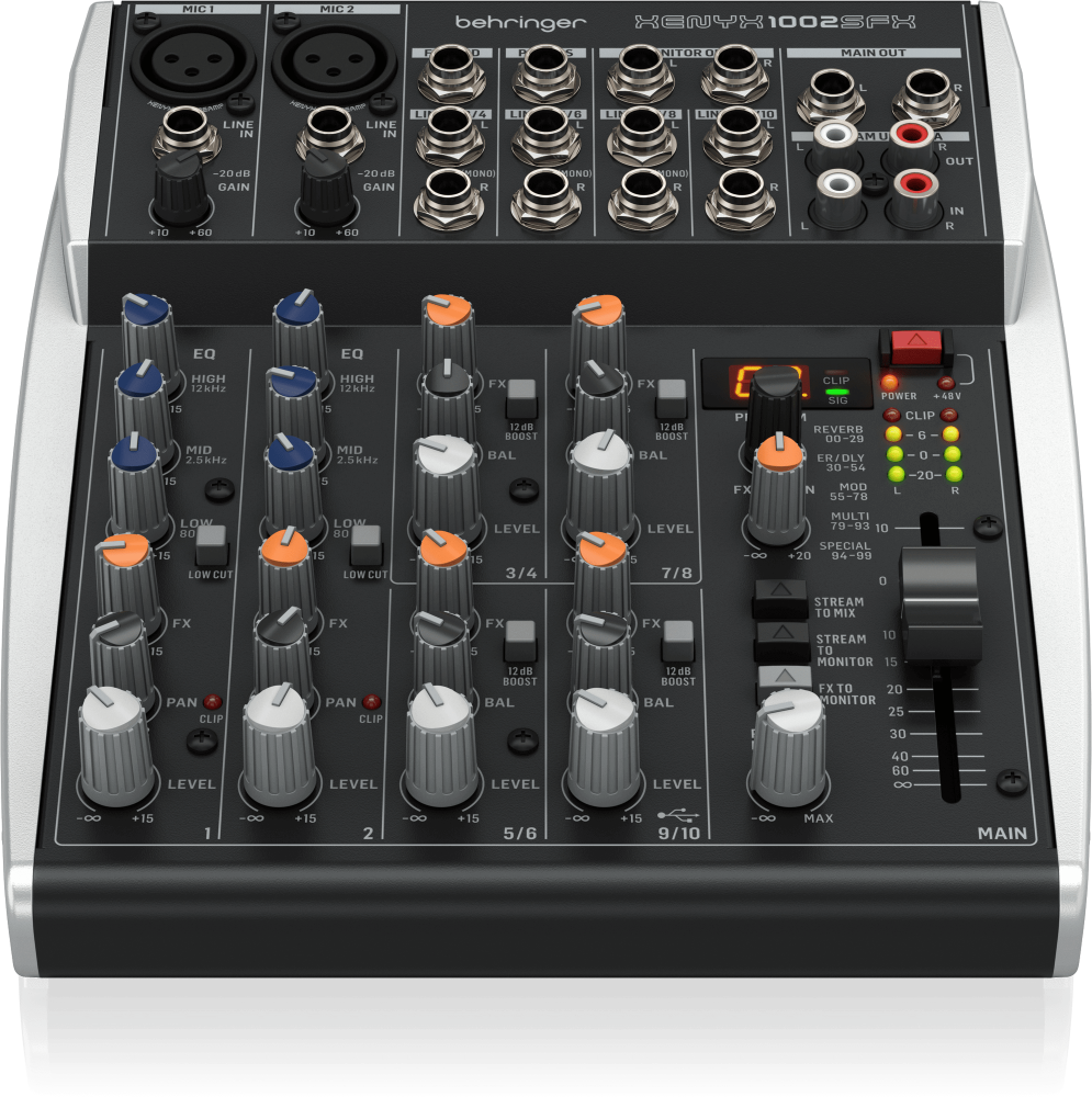 مكسر بهرنجر للبث 10 قنوات