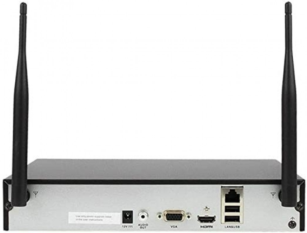 بكج 4 كاميرات خارجي واي فاي + جهاز تسجيل HIKVISION - NK440H-1T