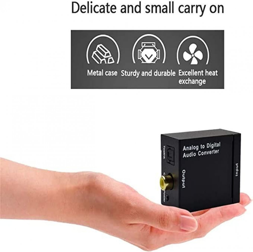 محول من اوبتيكال الى AUX - OPTICAL