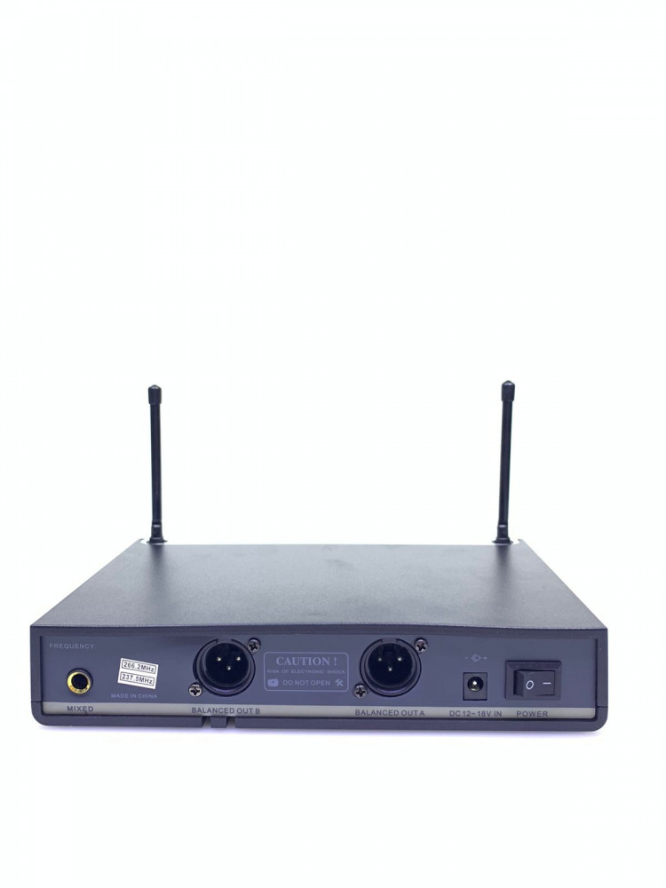 2 ميكرفون لاسلكي يدوي - أبعاد