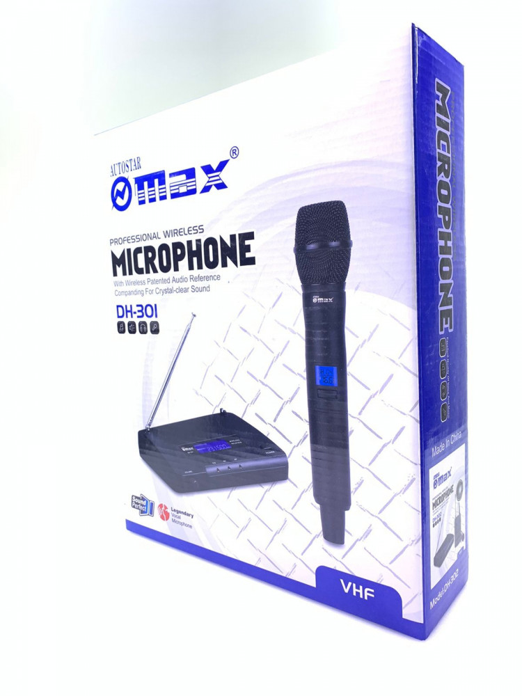 ميكرفون لاسلكي يدوي ماكس - ماكس