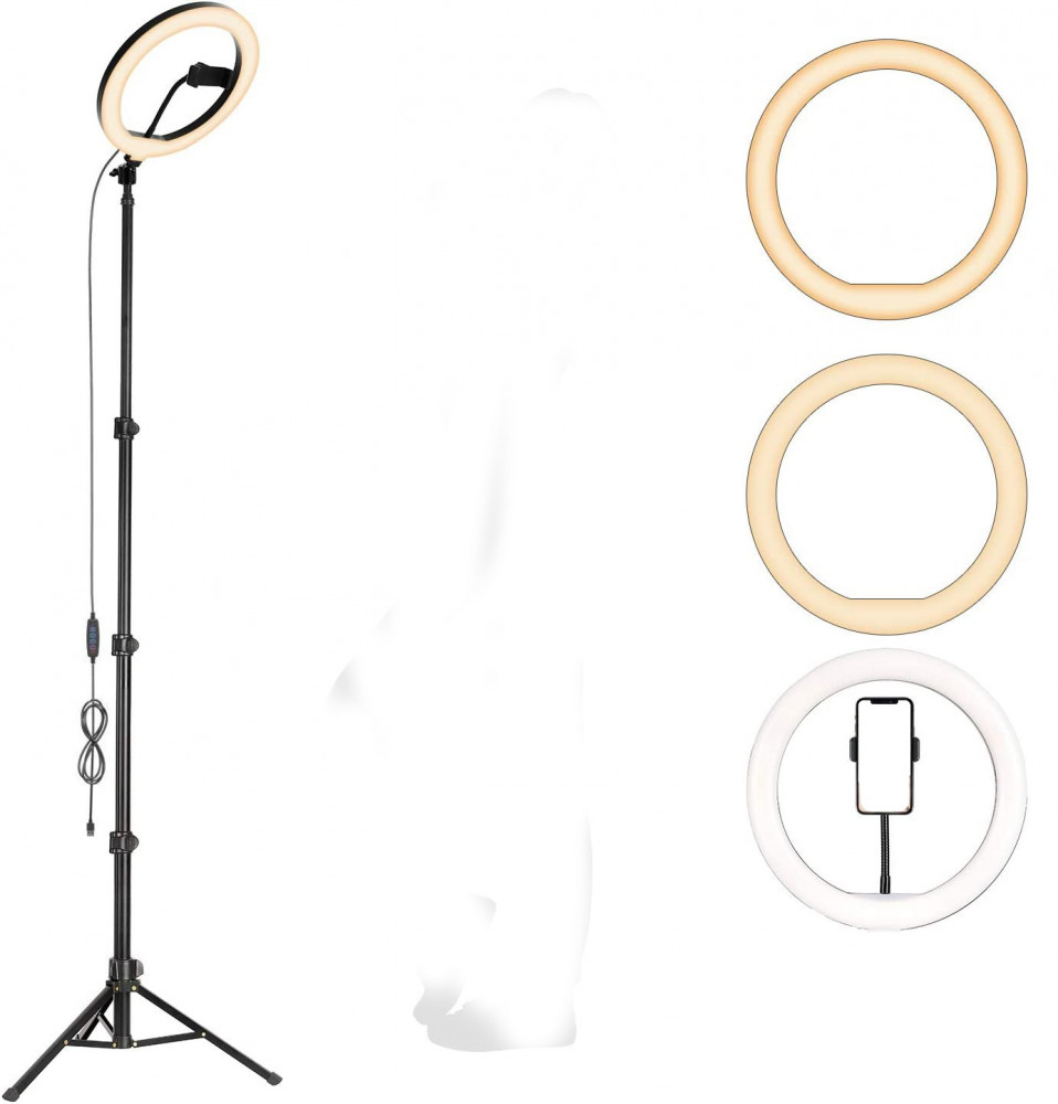 إضاءة تصوير 3 ألوان - 10 انش