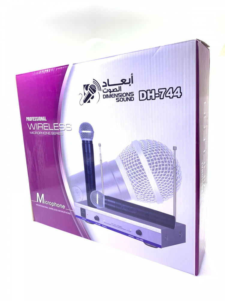 2 ميكرفون لاسلكي يدوي